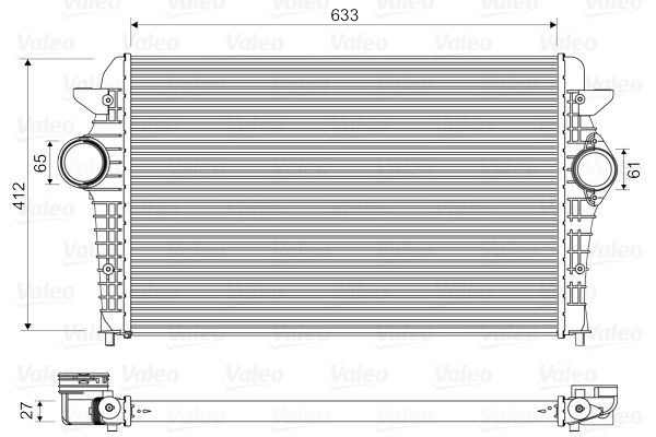 VALEO 818344 Charge Air Cooler