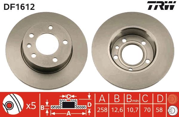 PAIRE DE DISQUES  9900