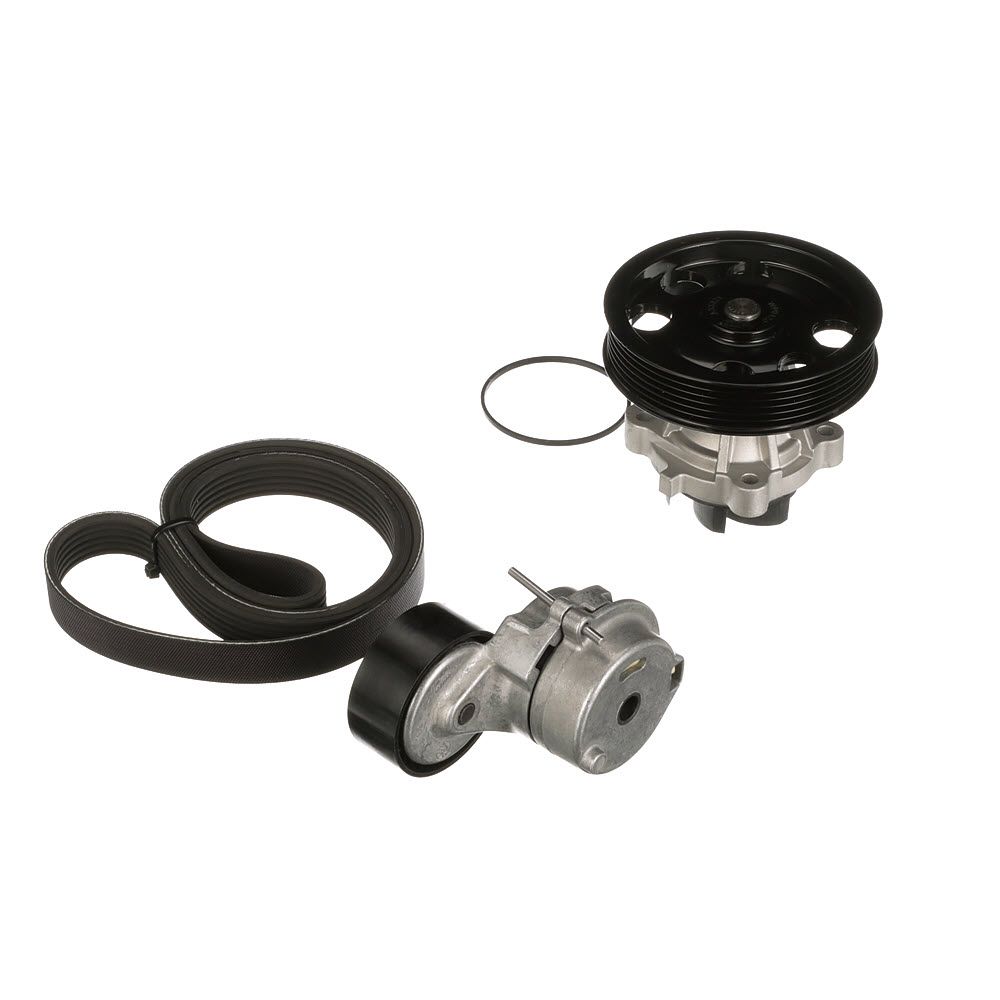 vandens siurblys + V formos rumbuotas diržas, komplektas