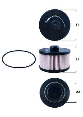 Fuel Filter KX 199D