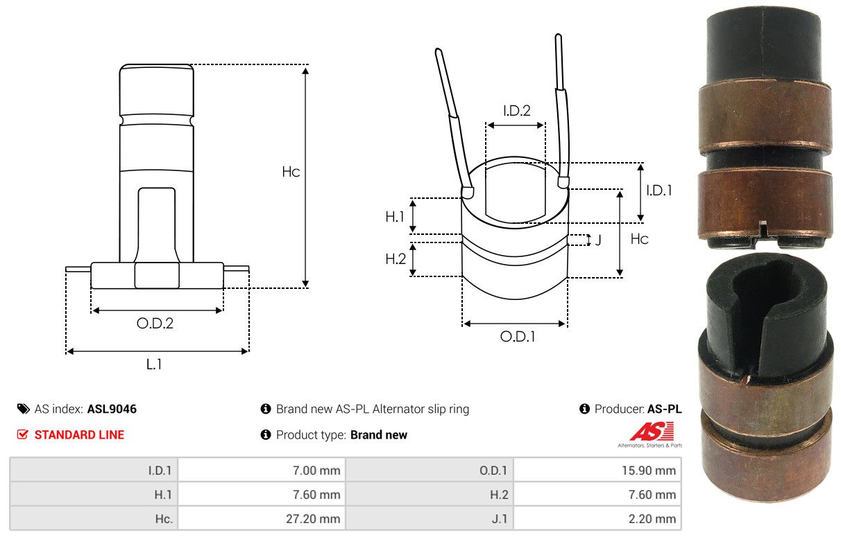 kontaktinis žiedas, generatorius