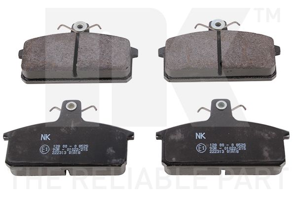 Bremsbelagsatz, Scheibenbremse