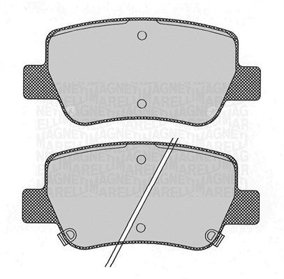 Brake Pad Set, disc brake 363916060686