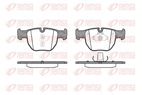 Premium Front Brake Pad Set Premium Front Brake Pad Set