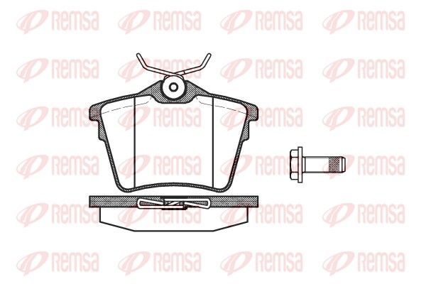Premium Rear Brake Pad Set Premium Rear Brake Pad Set