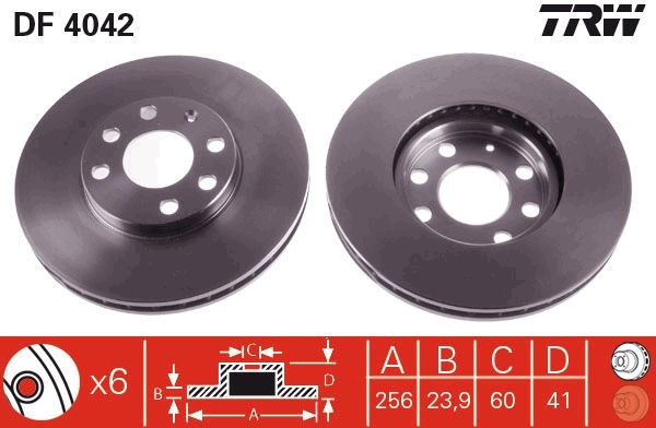 PAIRE DE DISQUES  9900