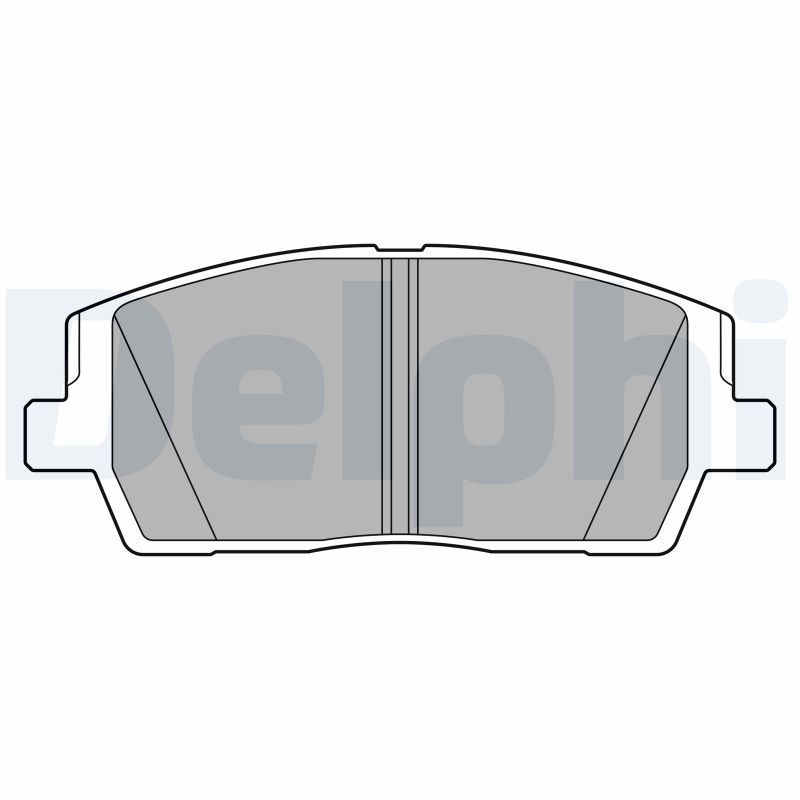 Brake Pad Set, disc brake LP3552