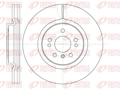 Brake Disc 61165.10