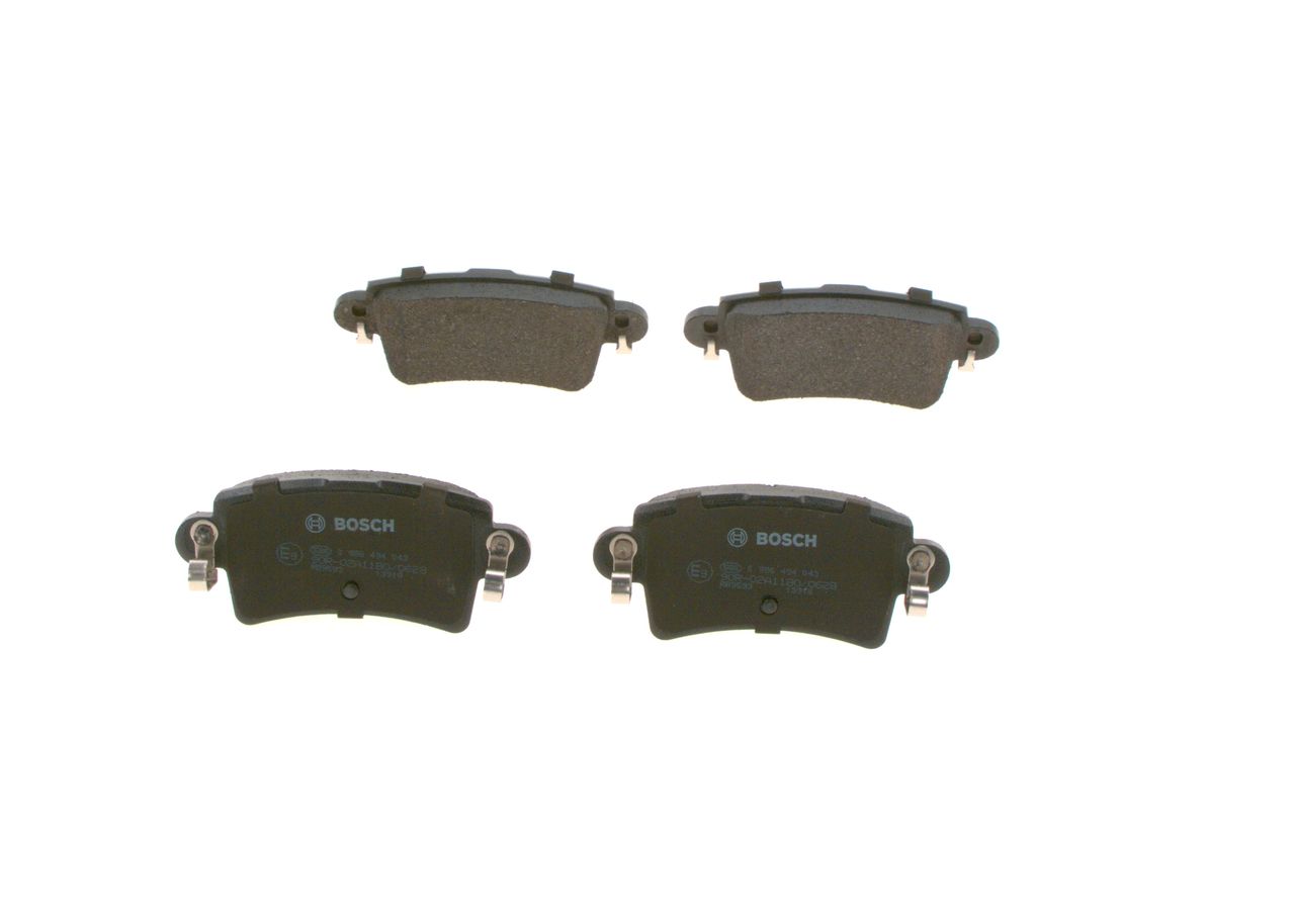 BOSCH 0 986 494 043 Brake Pad Set, disc brake