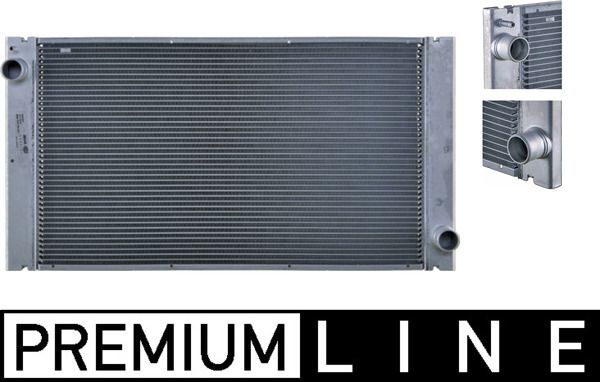 MAHLE CR 1095 000P - Kühler, Motorkühlung