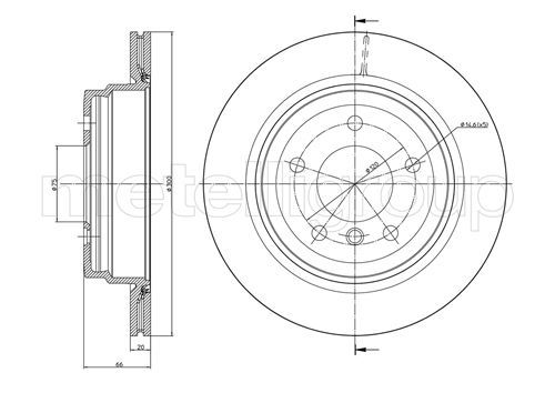 Brake Disc 23-0871C