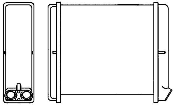 Wärmetauscher, Innenraumheizung