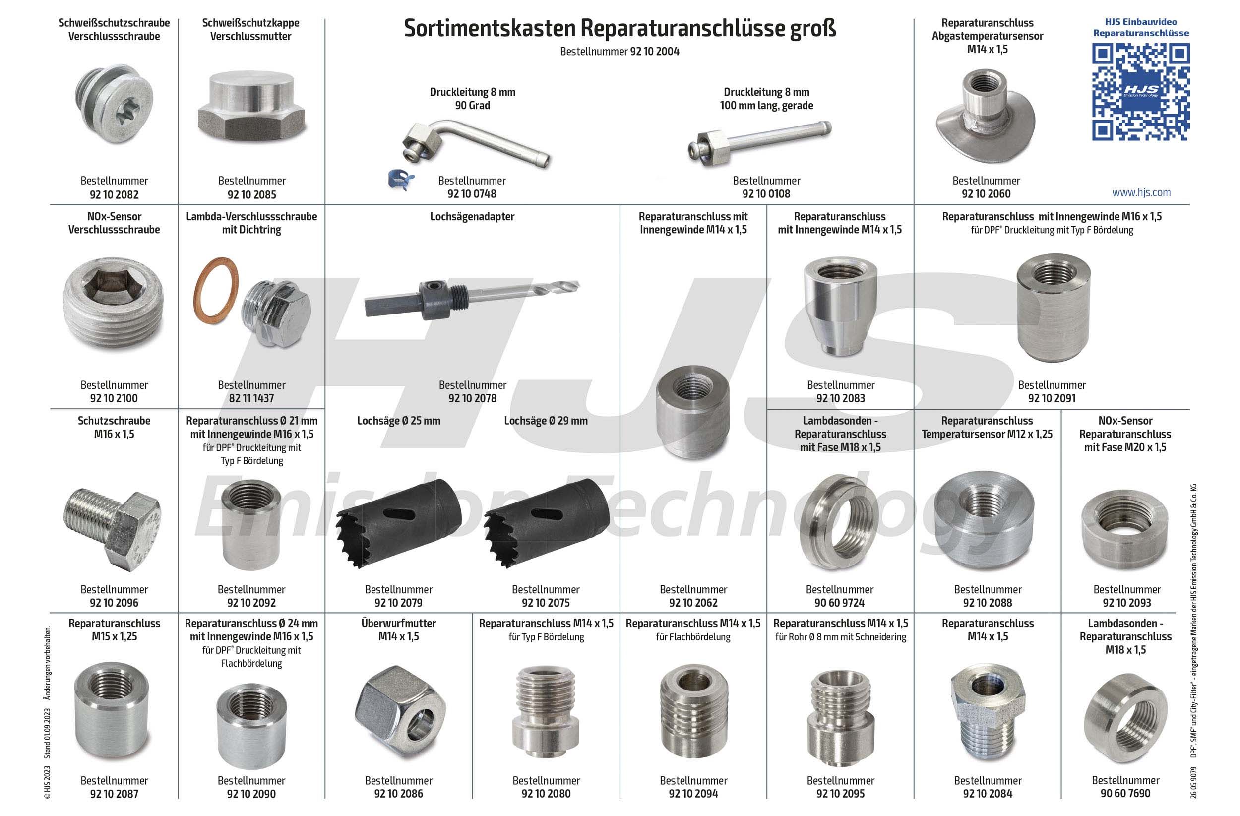 Einschwei&szlig;gewinde, Drucksensor (Ru&szlig;-/Partikelfilter)