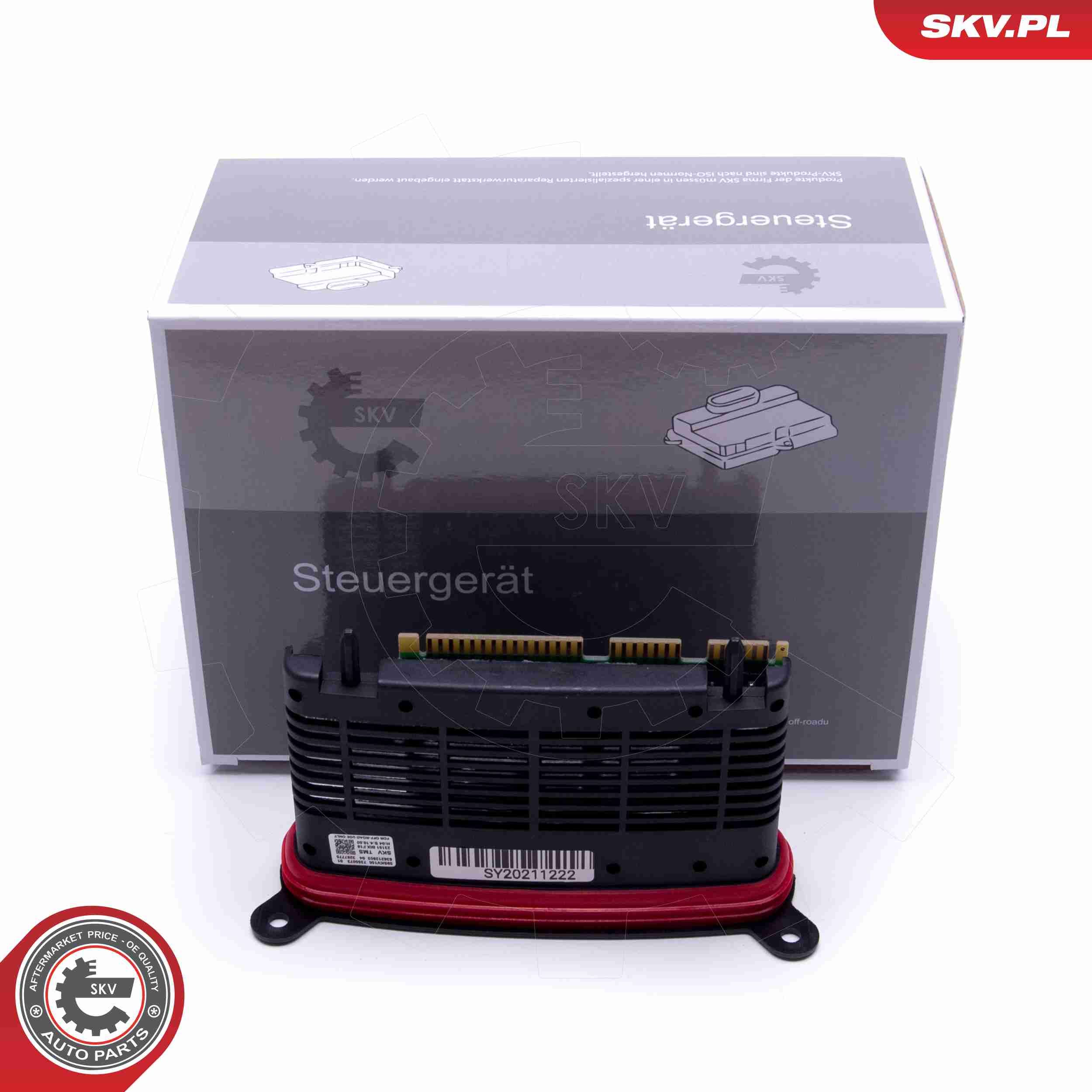 Steuergerät, Beleuchtung