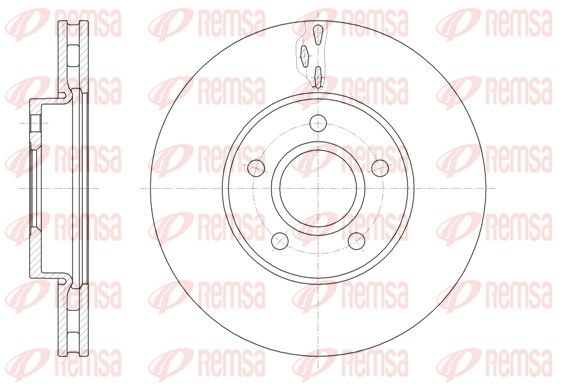 Brake Disc 61560.10