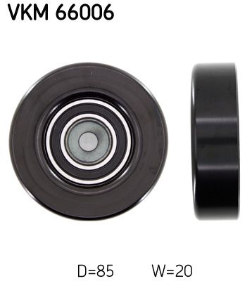 SKF VKM 66006 Deflection/Guide Pulley, V-ribbed belt