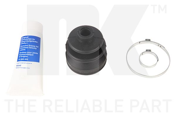 Faltenbalgsatz, Antriebswelle