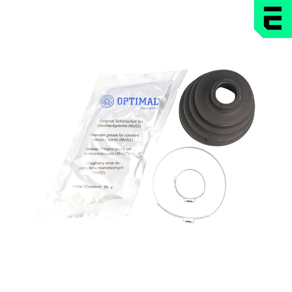 Faltenbalgsatz, Antriebswelle