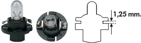MAGNETI MARELLI 002053000000 Bulb, instrument lighting