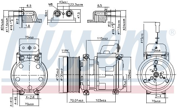 Compressor, air conditioning 890331