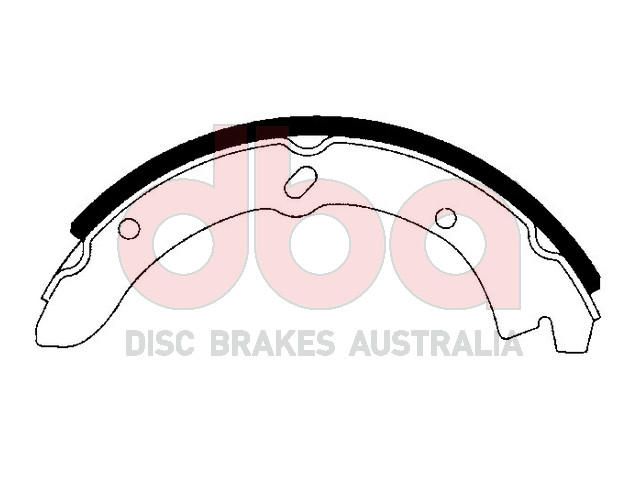 Street Series Brake Shoes [Ford Trader/ Mazda T Series 1981-00 320mm] - TecDoc Only