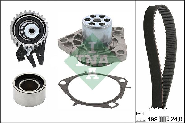 Water Pump & Timing Belt Kit 530 0625 30