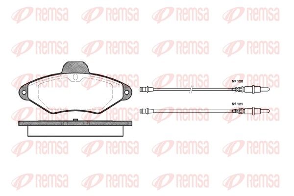 Premium Front Brake Pad Set Premium Front Brake Pad Set