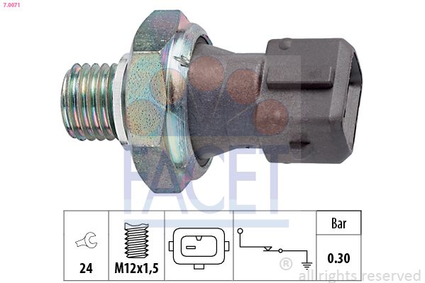 Oil Pressure Switch 7.0071