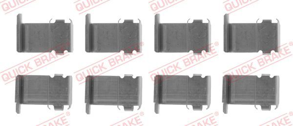 Accessory Kit, disc brake pad 109-1162