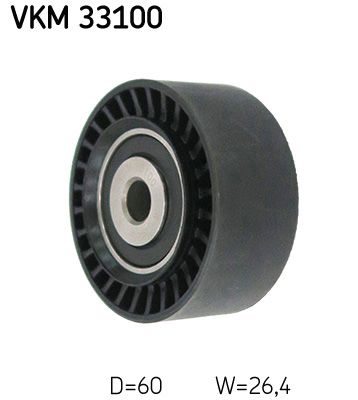 Umlenk-/F&uuml;hrungsrolle, Keilrippenriemen
