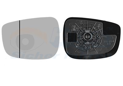 VAN WEZEL 2791831 Mirror Glass, exterior mirror