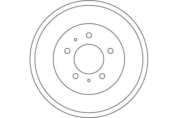 TRW BRAKE DRUM - TecDoc 2