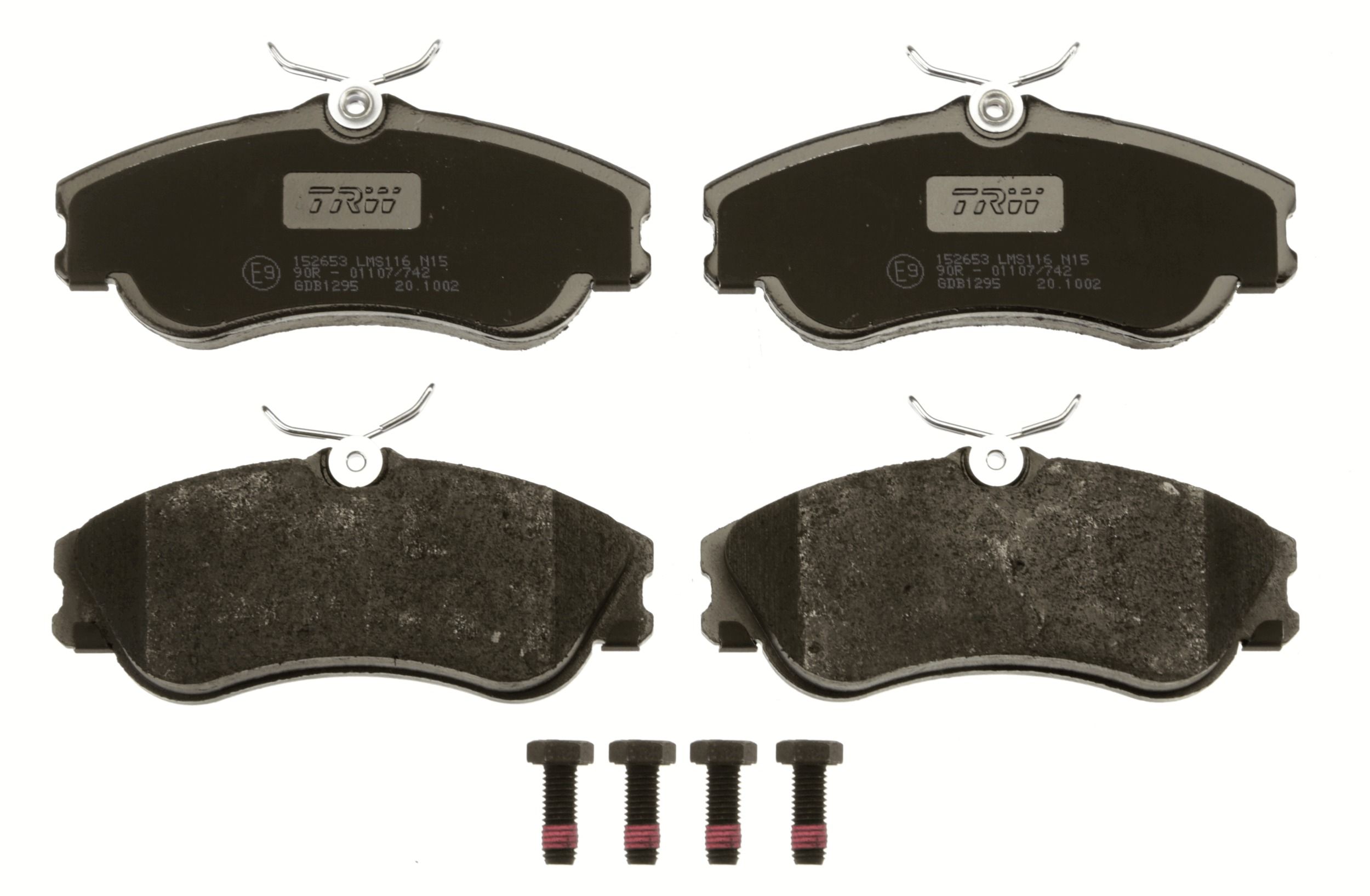 TRW DISC BRAKE PADS - TecDoc 2