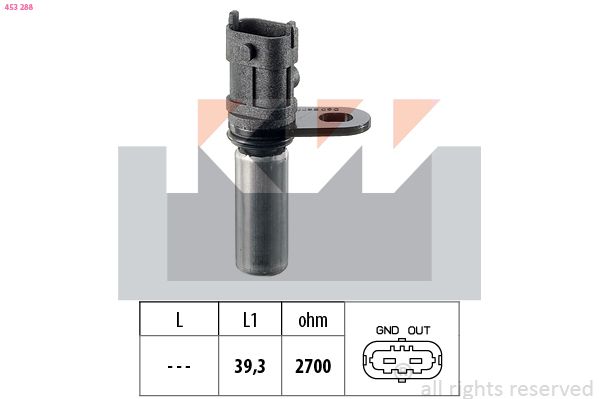 453 288 KW Made in Italy - OE Equivalent impulzusadó, főtengely