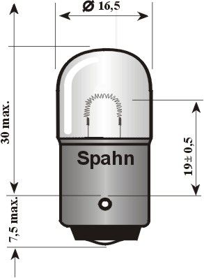 Gl&uuml;hlampe, Kennzeichenleuchte