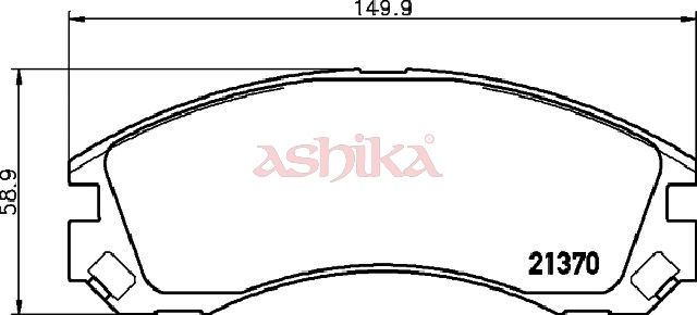 stabdžių trinkelių rinkinys, diskinis stabdys