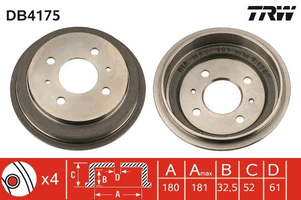 TAMBOUR DE FREIN  9900