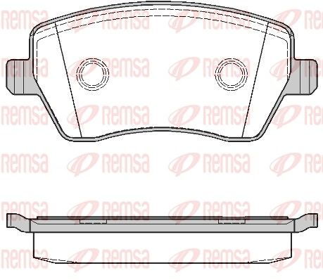 Premium Front Brake Pad Set Premium Front Brake Pad Set