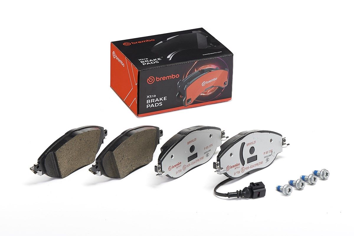 BREMBO P 85 131X - Bremsbelagsatz, Scheibenbremse XTRA LINE