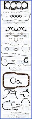 Juego completo de empaques, motor