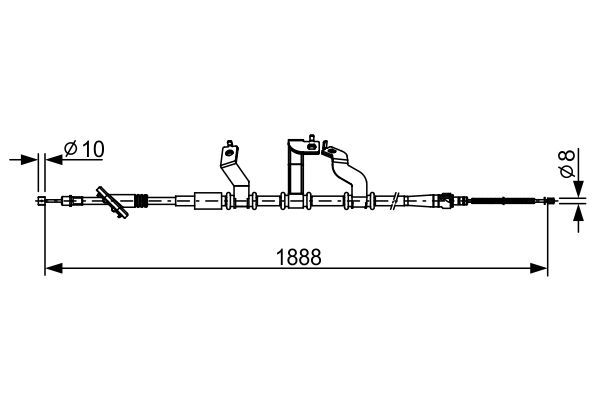 Seilzug, Feststellbremse