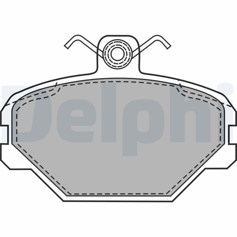 JEU DE PLAQUETTES DE FREIN  0701