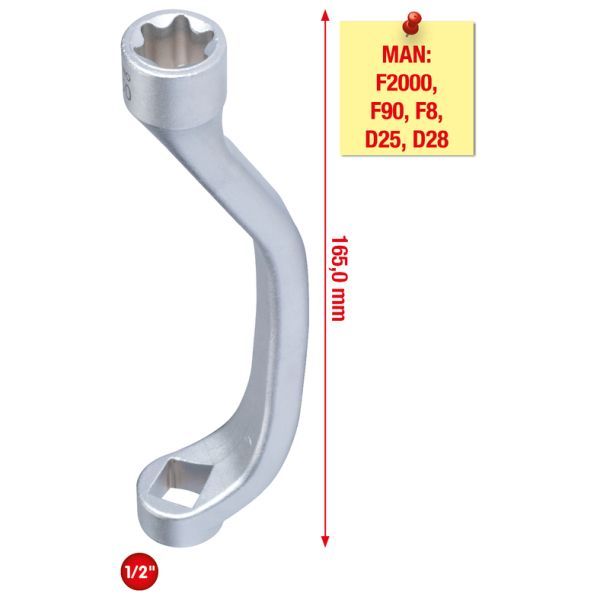 CLé TORX-E POUR éCROUS DE CULASSE MAN