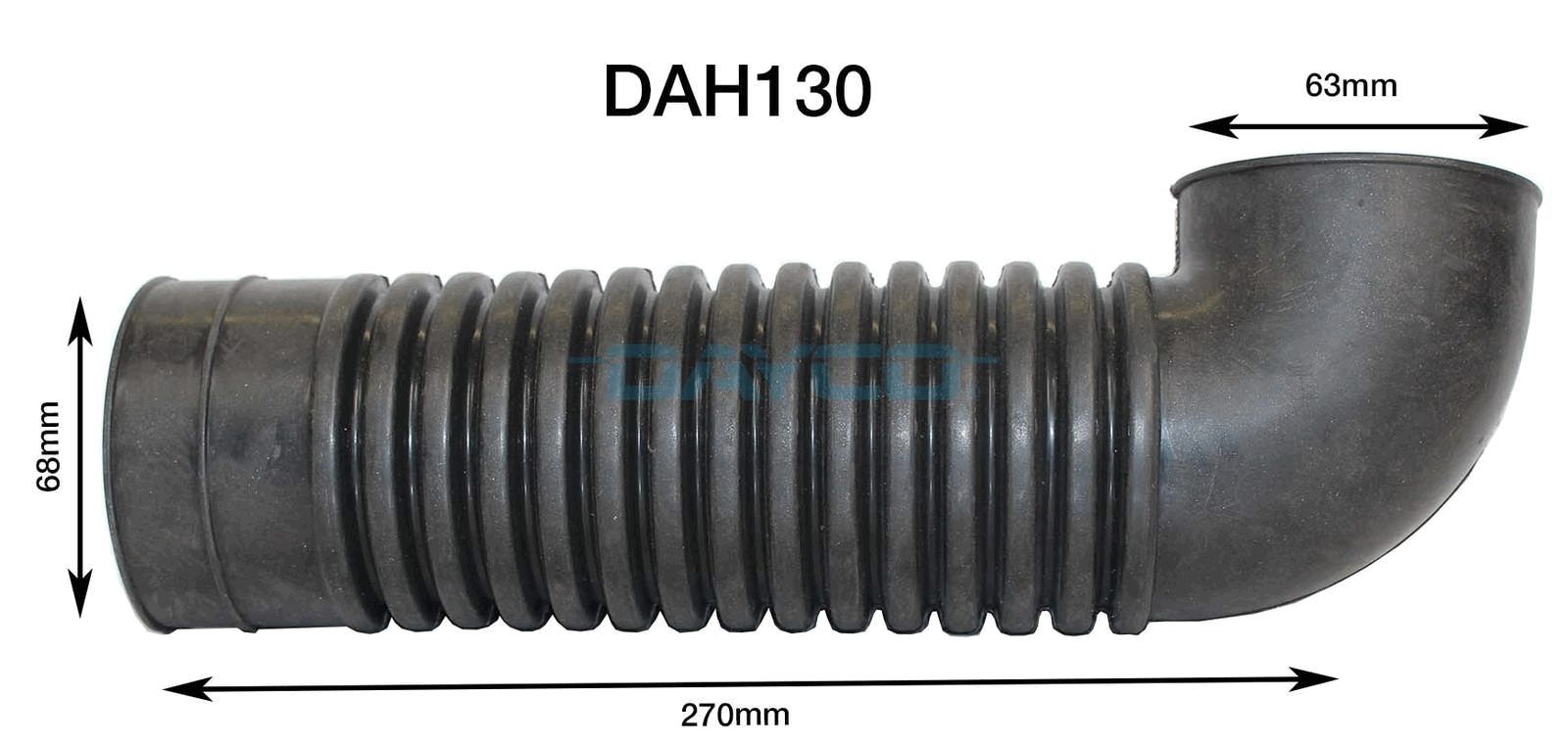 DAYCO AIR INTAKE HOSE TOYOTA - TecDoc Only