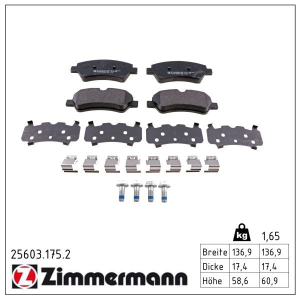 Bremsbelagsatz, Scheibenbremse