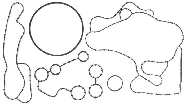 Juego de juntas, radiador de aceite