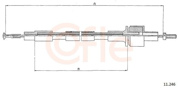 Seilzug, Kupplungsbetätigung