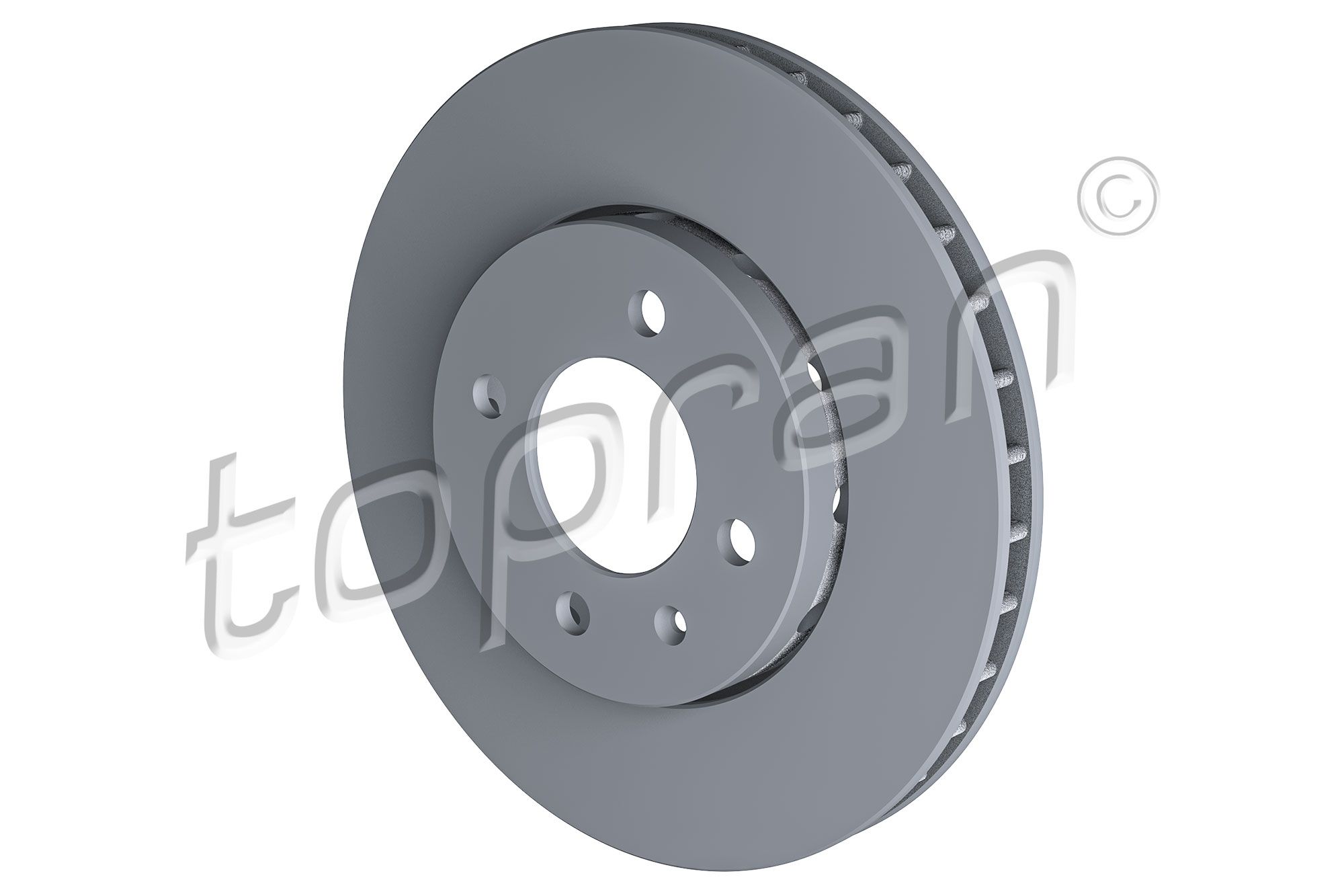 TOPRAN 115 930 - Bremsscheibe COATED