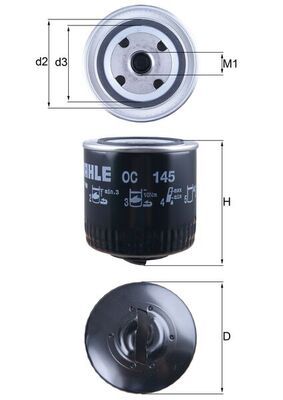 Oil Filter OC 145