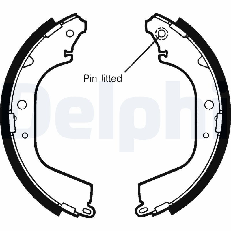 Brake Shoe Set LS1406